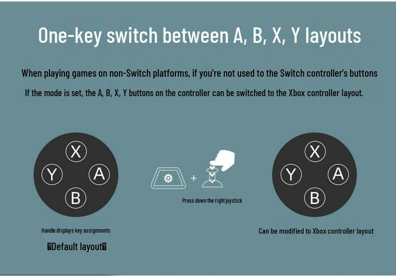 Clearance Wireless Bluetooth Game Controller for Mobile & NS Console with Wake-Up Feature HD-6500