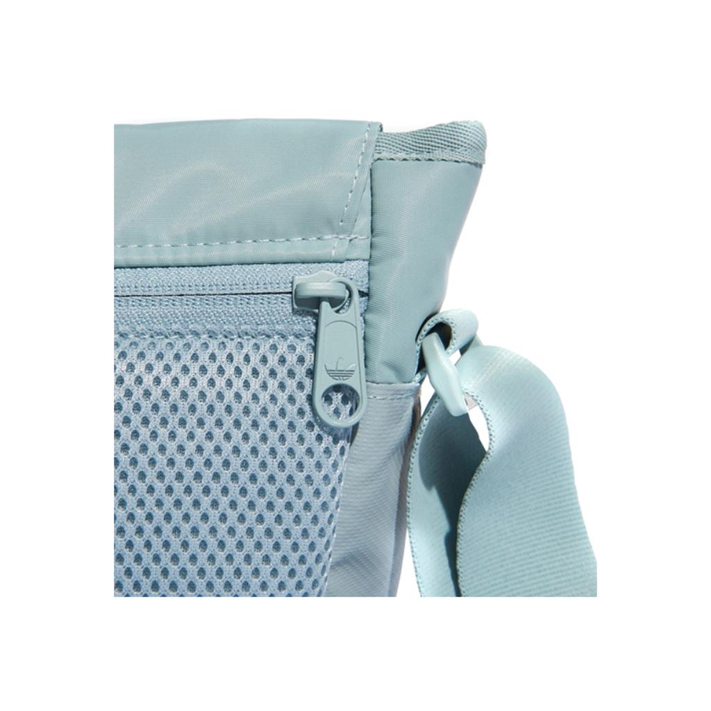 New Adidas Originals Polyamide Messenger Bag, Shoulder Bag, Crossbody Bag Regular Unisex Light Mint Green HD9643