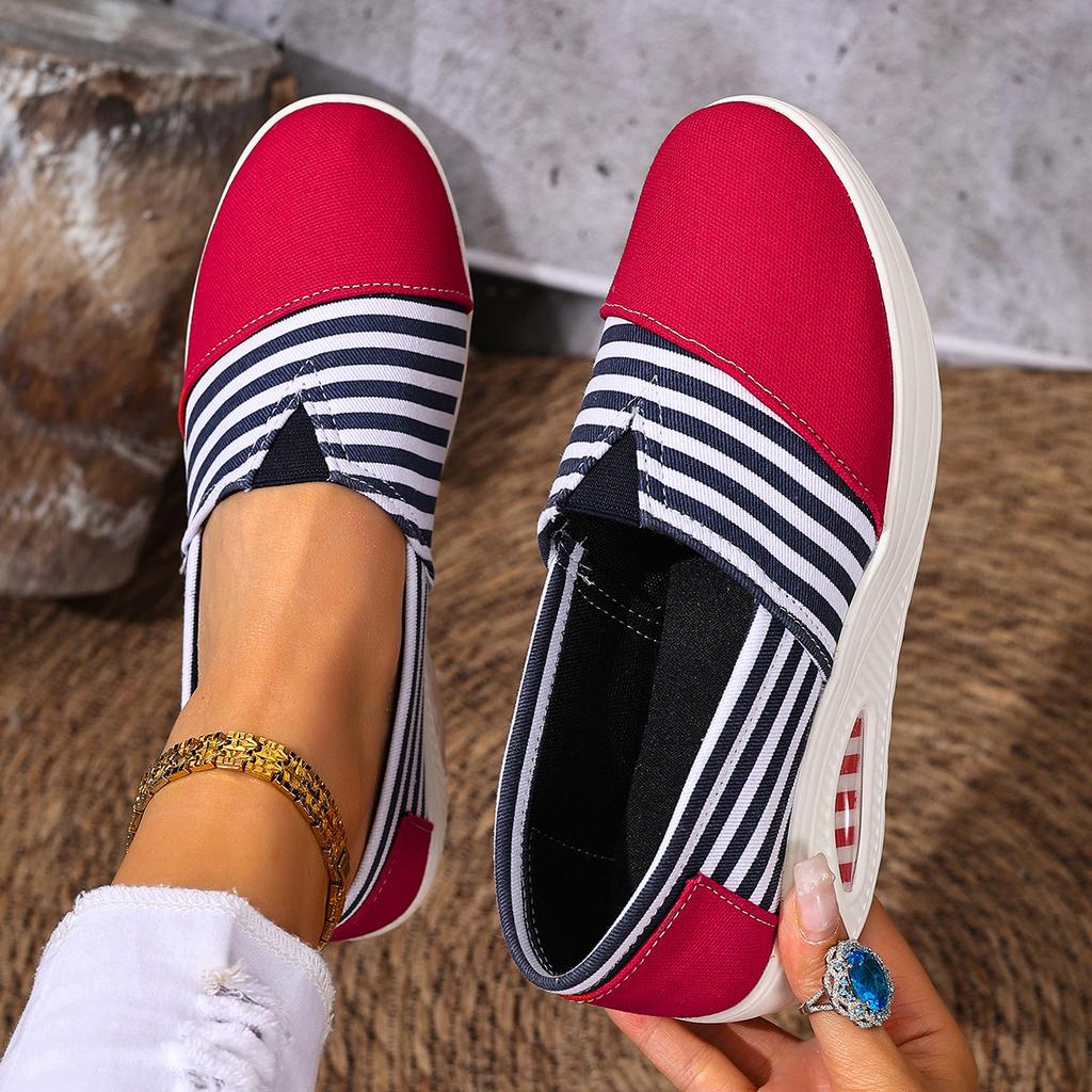 2025 Spring and Autumn New Large Size Shoes Women's Wedge Heel Light Single Shoes One Pedal Women's Shoes Foreign Trade Women's Shoes