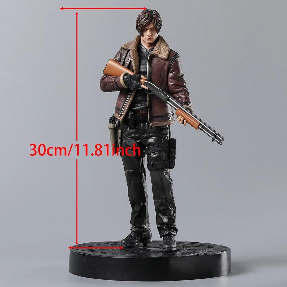 

Movie Game Character Leon S. Kennedy Model Gk Statue Model Collection Toy Desktop Doll In Stock High Quality Durable