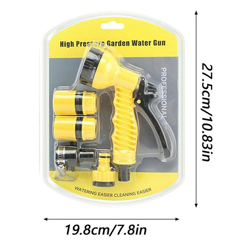 Garden Hose Sprayer Nozzle Non Slip Gardening Supplies Hose Head Sprayer For Lawn Outdoor Outside Yard Patio Car Wash