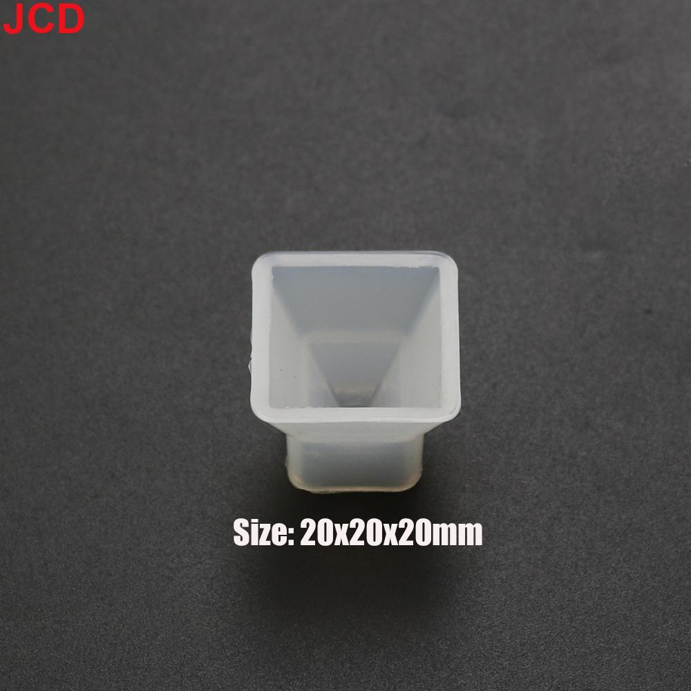 JCD 1pcs Cubic Pyramid Pyramid Silicone Mold For DIY Crystal UV Epoxy Home Decoration Tools for Resin