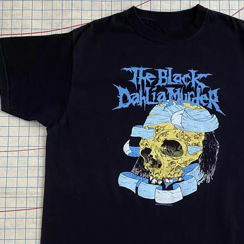 

THE BLACK DAHLIA MURDER Band Pushead Tour T Shirt Full Size S-5XL S разноцветный