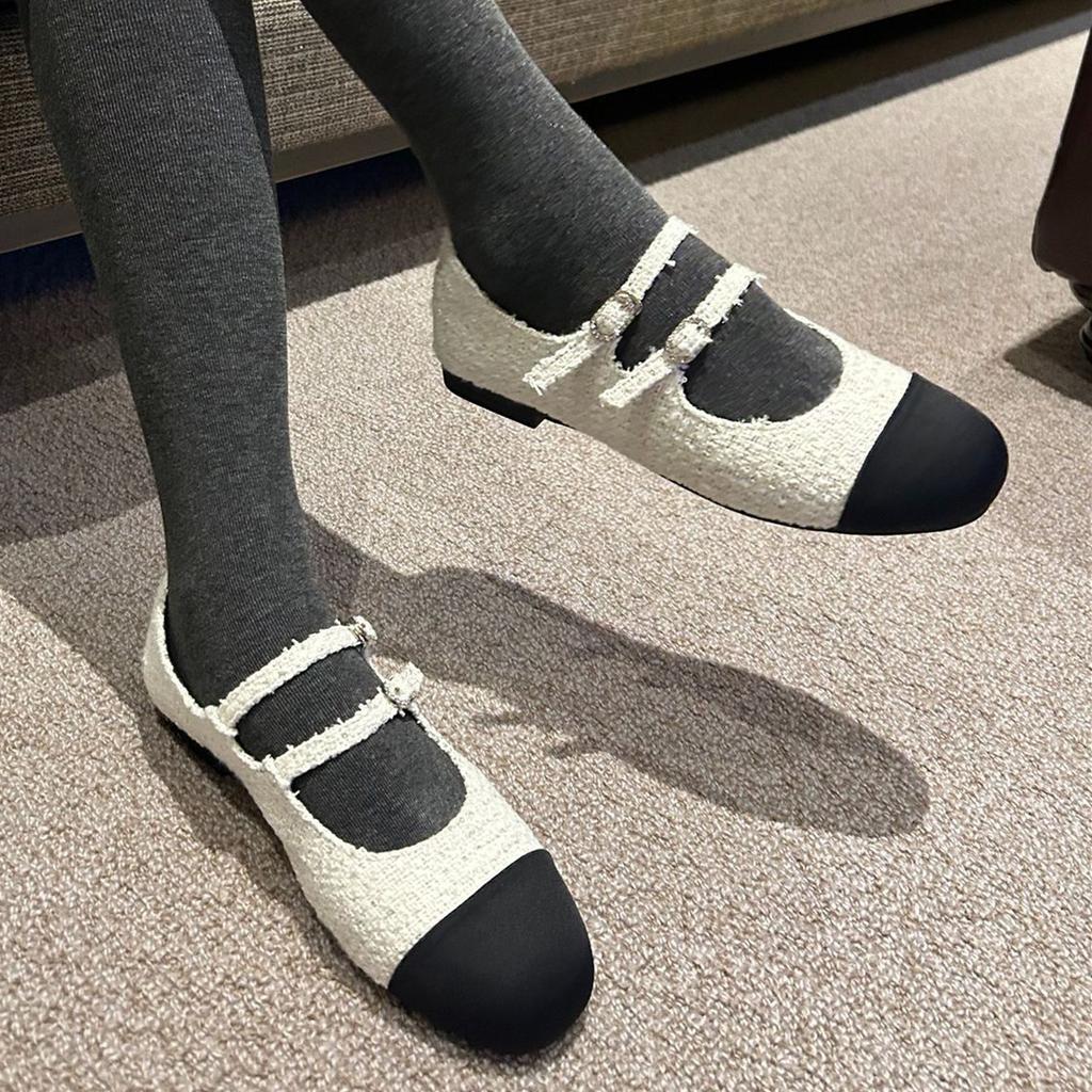 Fashion IPPEUM Flats Mary Janes Shoes For Women 2025 New Summer Ballerinas Zapatos Mujer Ballet Flat Shoe