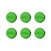6 Pcs/Set Silicone Beer Bottle Caps Food-Safe Reusable Lid for Home Brewing Beer Wine Soda Bottles Beer Lovers Parties Gifts