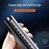Concealable High-End Temporary Parking Number Plate with Sun Protection