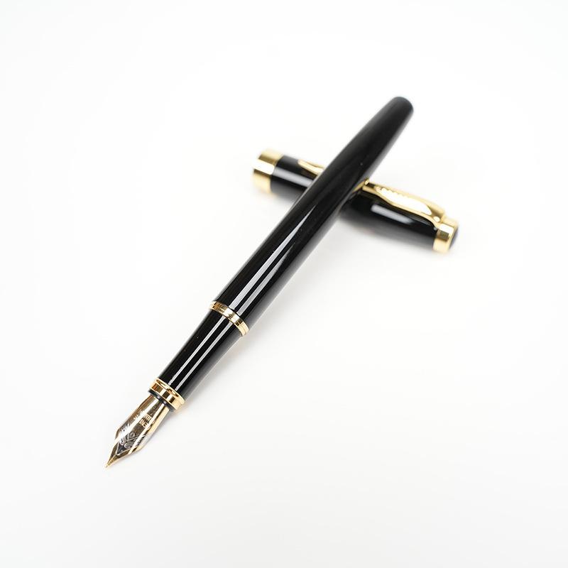 

Metal Signature Pen Black Neutral Pen Business Gift Pen Advertising Gift Pen Laser Available