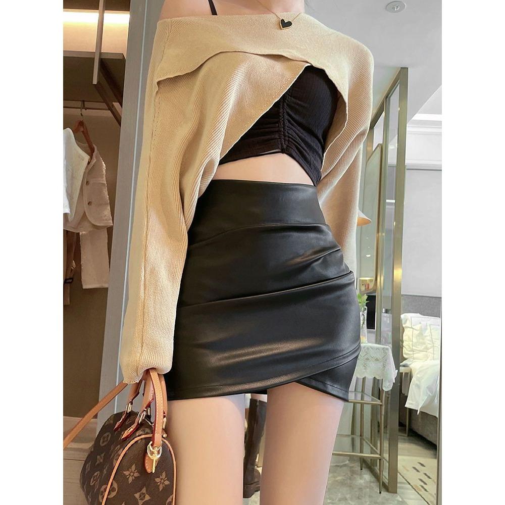 

Модная новая женская юбка Hip-pack с высокой талией M чёрный