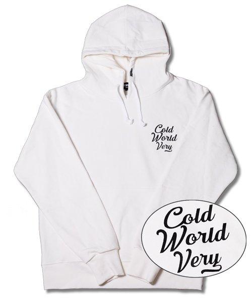 Худи Respect Heavyweight Cold World Berry (Белый черный) White/M