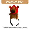 Lustiges Haarband Cartoon Capybara Haarband Pony-Clip Haarreif für Bühnen-Make-up Party Kostüm Stirnband