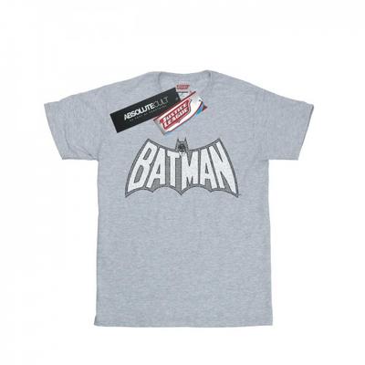 Mens Batman Retro Crackle Logo T-Shirt