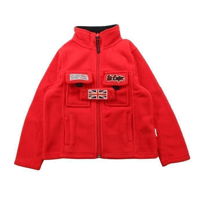 Veste - Lee Cooper - GLC903 PO S1-6A - Rouge - Garçon - Enfant