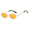 Fashion Luxury Oval Sunglasses Women Men Vintage Brand Sun Glasses Metal Frame Outdoor Travel Shades Lady Eyewear UV400