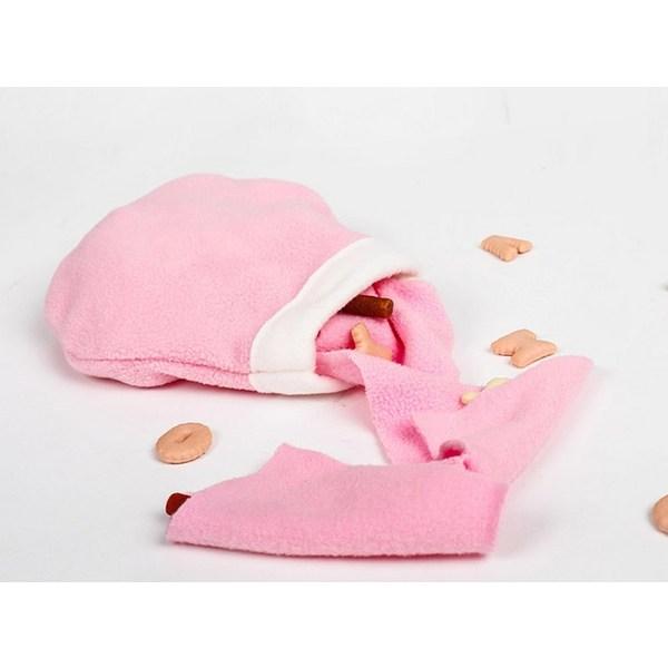 Dingdong Pet Nose Work Milk 2p 17 X 16 Cm, Banana Flavor, Strawberry Flavor, 1 Set