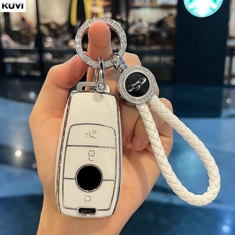 Tpu Car Key Case Cover Shell Fob Keychain For Mercedes Benz A C E S G Class Glc Cle Cla W177 W205 W213 W222 X167 Amg Accessories
