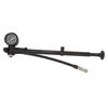 Bike Pump Portable Aluminum Alloy Bike Pump with Air Pressure Gauge for Pneumatic Shock Absorbers Front Forks