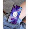 YNDFCNB I love Volleyball Phone Case for iphone 11 12 Mini Pro Max X XS MAX 6 6s 7 8 Plus 5 5S 5SE XR SE2020
