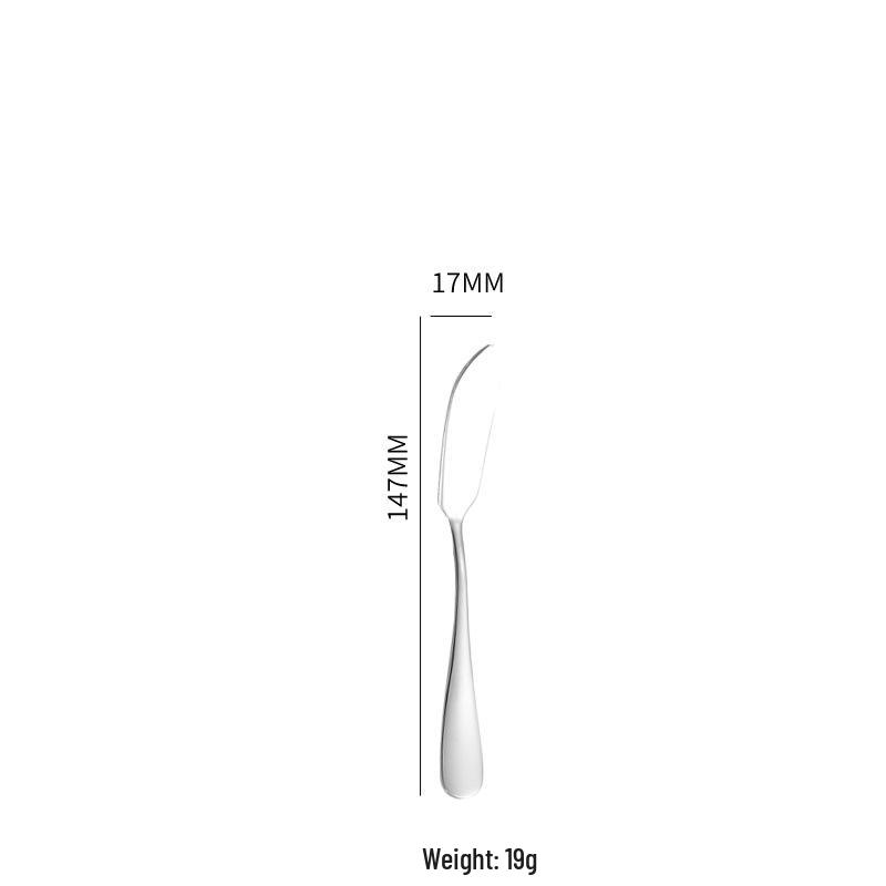 Stainless Steel Cutlery Set: Fork, Spoon, Long Ice Spoon, Western Knife, Steak Knife, Hotel Use, Customizable Logo