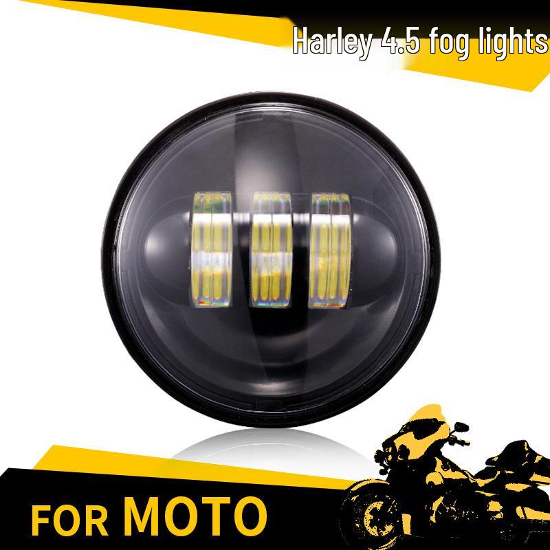 Harley Grand Glide 4.5" 30W LED Auxiliary Fog Light for Motorcycles