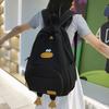 Cartoon Duck Backpack Knapsacks Durable Fashion Bag Lady Practical Rucksack Daypack for Commuting