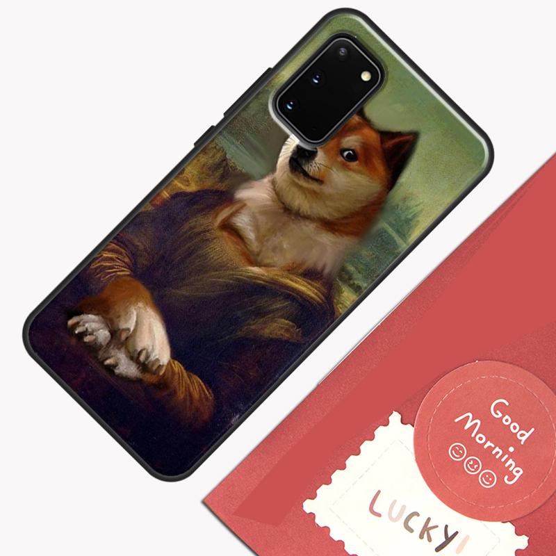 Doge Phone Case For Samsung Galaxy S26 S25 S24 S20 S21 S22 S23 Ultra S10 Plus S25 FE Cover Shell