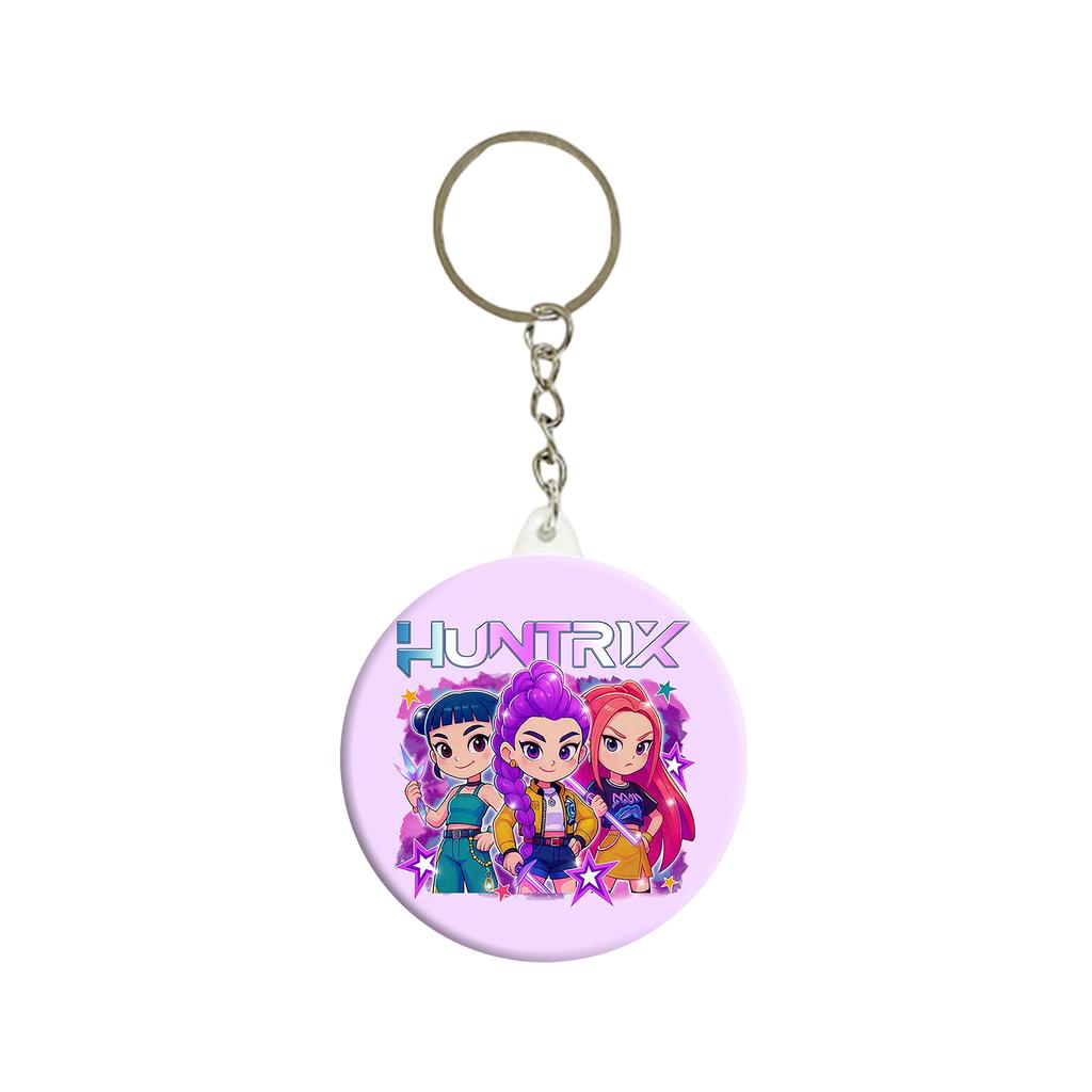 Girls Anime Pendant Keychain Holder Car Keychain Mobile Phone Bag Pendant Cute Kawaii