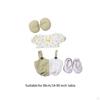 14.96in Doll Clothes Cute Suit,DIY,Shoes,Fashion Dress up Accessories