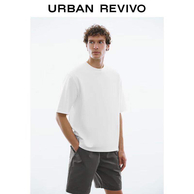UR 2025 Summer Men s Casual Loose Short Sleeve T-Shirt UMF450060 S