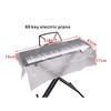 61/88 Keys Piano Keyboard Dust Cover Elastic Cord Lock Electronic Keyboard Dustproof Protective Case Music Sheet Stand Cover