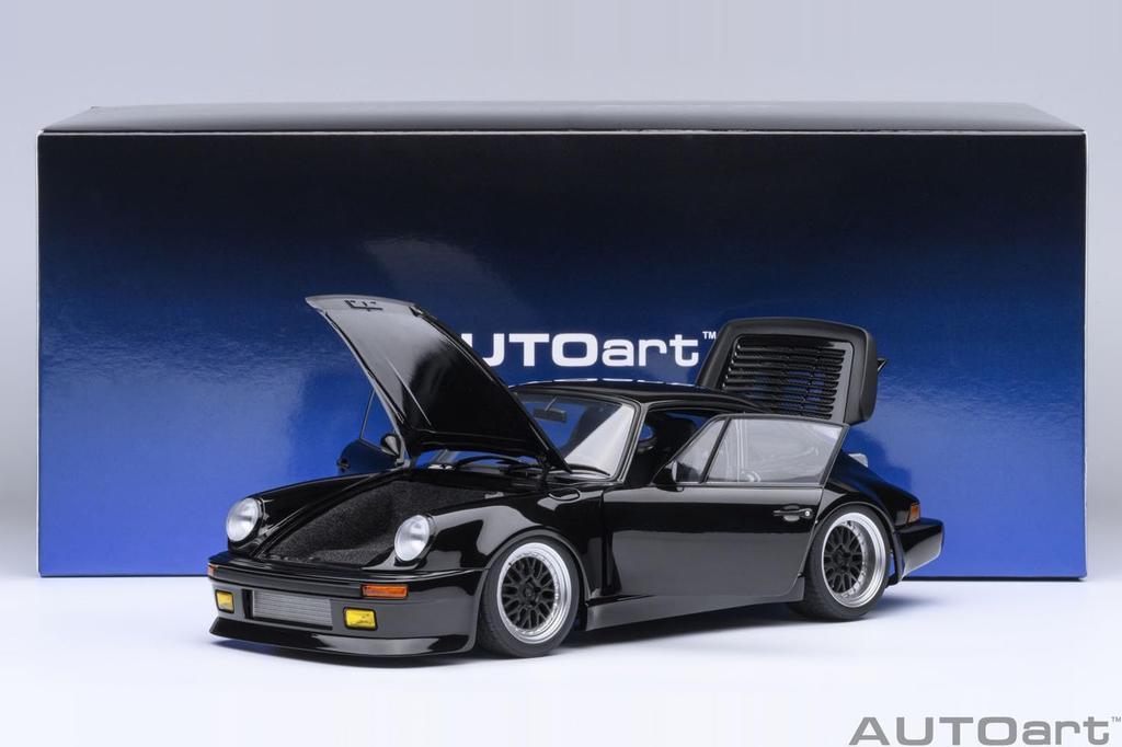 AUTOart Scale Porsche 911 Turbo Blackbird 1 Finished Product 78158 1/18 (930) "Wangan Midnight" (Volume Specification)