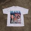 XG T Shirt Fashion Hip Hop Maya Print Tshirt Harajuku Street Hip Hop Retro Tops Unisex Women Loose Summer Cotton Short Sleeve Tee