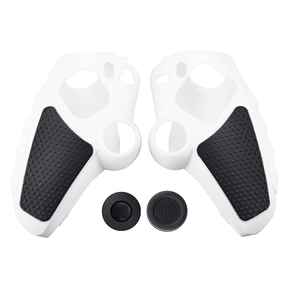 For Sony PlayStation 5 Controller Case Silicone Protective Cover with Joystick Caps