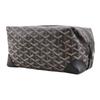 Goyard Bowling 25 Business Bag Pouch Black PVC Unisex Used