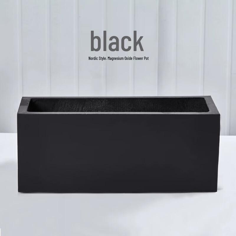 Large Outdoor Magnesium Clay Trough Planter