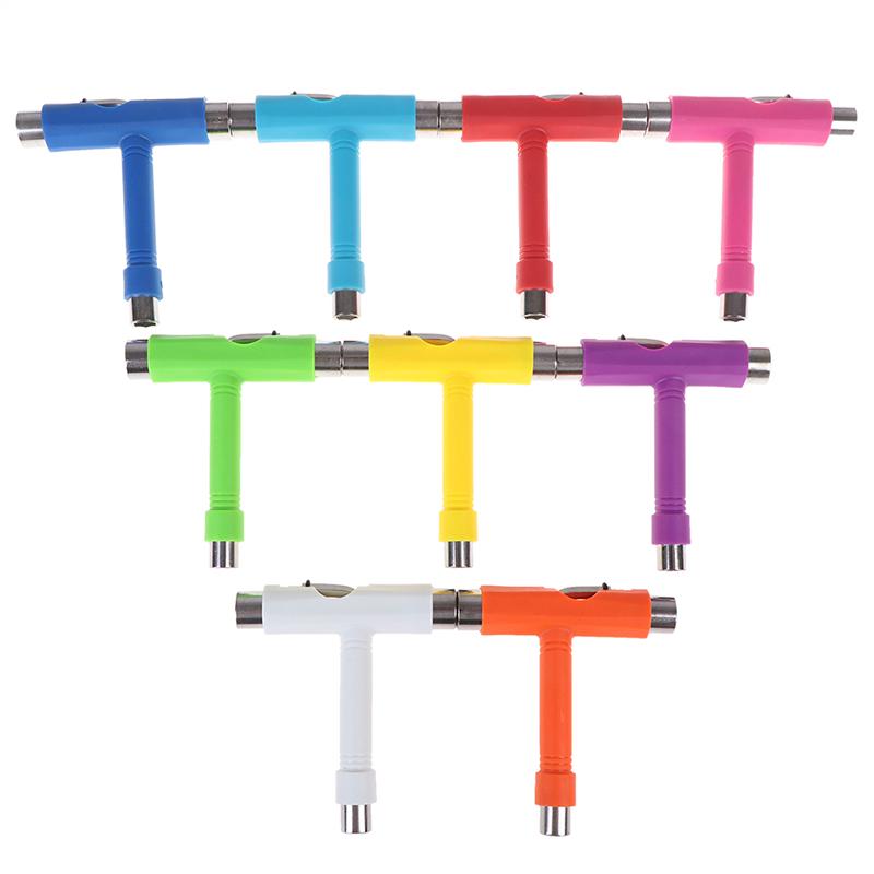 1Pc T-Type Skateboard Tool Screwdriver Socket Skate T-Tool Kick Scooter Tool