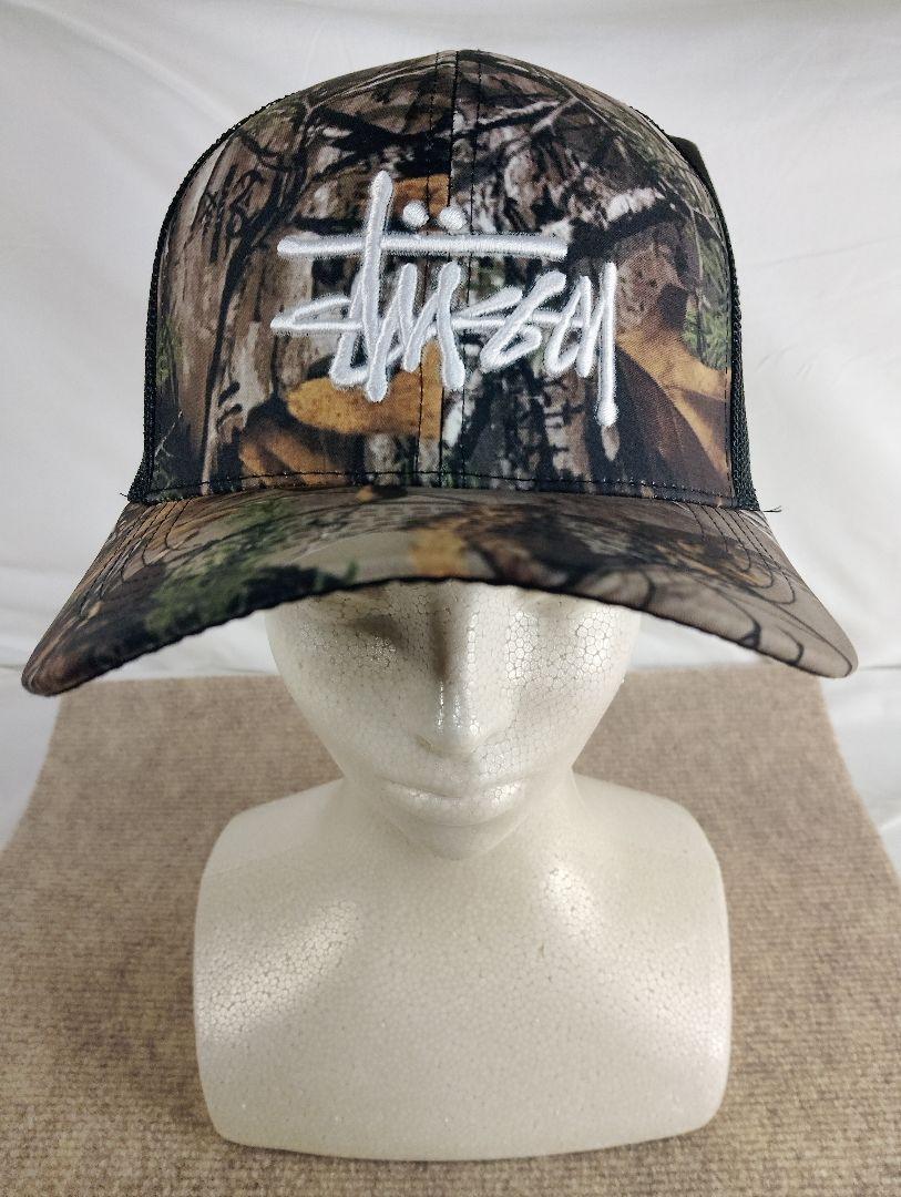 

[USED] Stussy Camo Trucker Cap