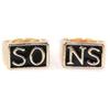 2 Teile/satz Punk Edelstahl Sons of Anarchy Paar Finger Ringe Schmuck Geschenk