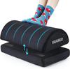 HUANUO Footrest for Under Height Foot for Desk Remote Ergonomic Washable Removable Gift Desk, 2-Stage Adjustment, Footrest, Pillow, Work, Work,