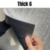 Verdunkelungs-Aluminiumfolien-Fensterfolie mit Saugnapf Doppellagige Wärmedämmung Sichtschutzfolie Glas Anti-UV Sonnenschutzfenster