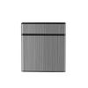 6.5mm Hand-Rolled Cigarette Case, 20-Count, 3-Section, No-Leak Flat Case, Men's Portable Smoking Storage Box