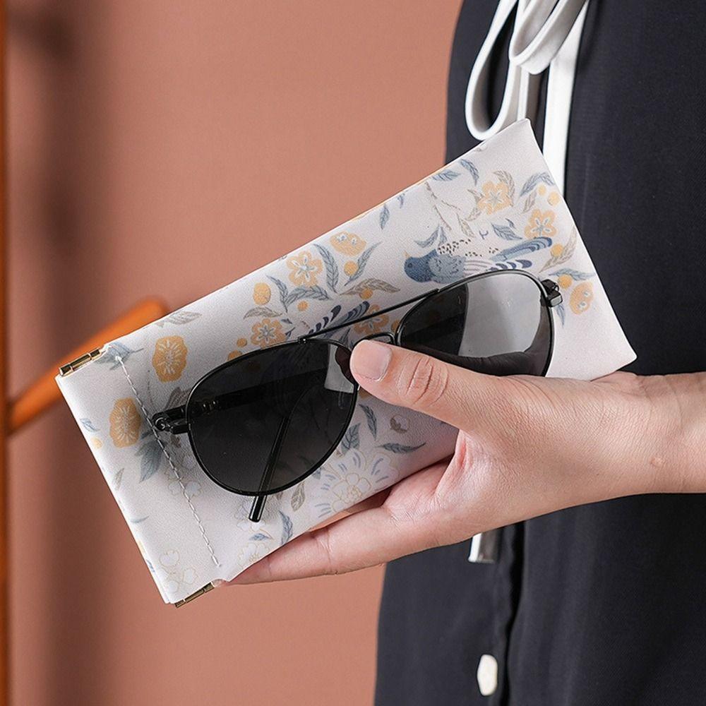 Eye Glasses Holder Oil Painting Glasses Case Eyewear Bag Eyewear Protector Case Sunglasses Pouch
