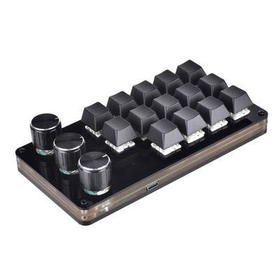 Keyboard 14 Key 3 Knob Gamer Programmable Keypad Y Hot Swap Customization Mechanical Keyboard Macro Keypad