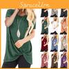 Stylish Women's Tunic Tops Short Sleeve Summer Loose Blouse Plus Size Shirt T-shirt