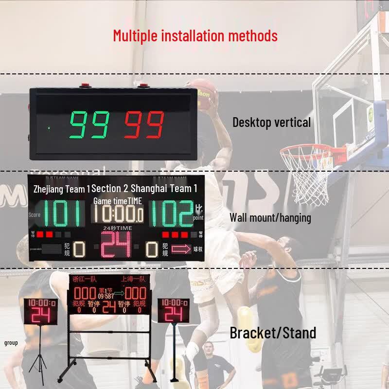 Jun Ding Ying Basketball Electronic Scoreboard