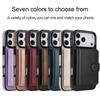 Magnetic Detachable Wallet Case for iPhone 17 Pro Max/17 Air, Compatible with Magnetic Card Slot Holder Flip Case for Men Women