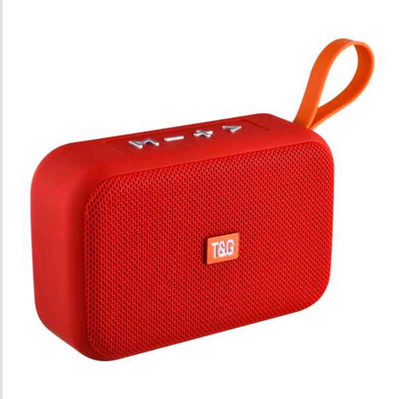 TG506 Portable Bluetooth Speaker with Heavy Bass, Subwoofer, Card Slot, USB Flash Drive, Radio, and Outdoor Charging Capability.