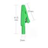New 1/5Pcs 10A 2mm Insulated Alligator Clip Battery Test Clip Banana Female Adapter Multimeter Pen Cable Probes Crocodile Clip