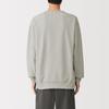 MUJI Waffle Crew Neck AB1OHA6S Smoky Blue S <Circulation> Men's UV-Cut Quick-Drying Long-Sleeve T-Shirt