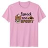 Sweet And Spooky Unisexs TShirt Coffee Halloween Gift For Her