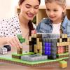Magnetic Building Blocks for Kids - Mine World Themed 248 PCS STEM Creative Educational Toys DIY Gift for Boys and Girls